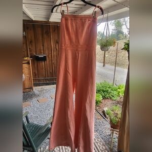 Elegant Peach Jumpsuit